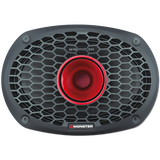 Monster SMD6903 6"x9" 700W RMS Midrange Speaker w/ Horn 8-Ohm (Single) Monster Audio