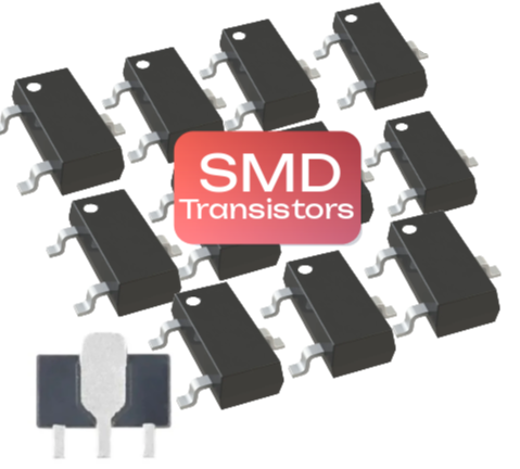 SMD Transistors 20pcs Each | S9012 2N3904 2N2222 2N5551 JTAREA