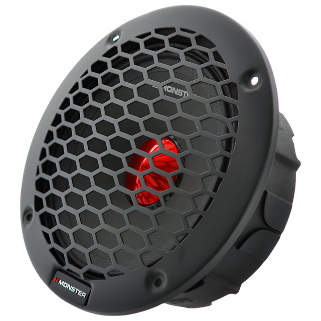 Monster SML657 6.5" 400W RMS Midrange Speaker 8-Ohm (Single) Monster Audio