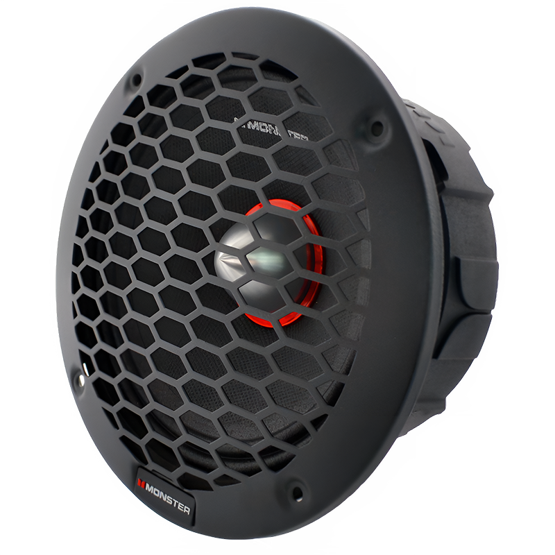 Monster SMM655 6.5" 400W RMS Midrange Speaker 8-Ohm (Single) Monster Audio