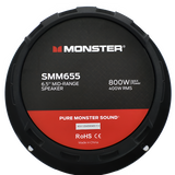 Monster SMM655 6.5" 400W RMS Midrange Speaker 8-Ohm (Single) Monster Audio
