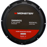 Monster SMM805 8" 450W RMS Midrange 8" Midrange Speaker 8-Ohm (Single) Monster Audio