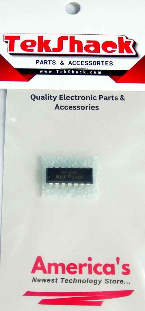 SN7414N IC INVERT SCHMITT 6CH 1INP 14DIP TekShack