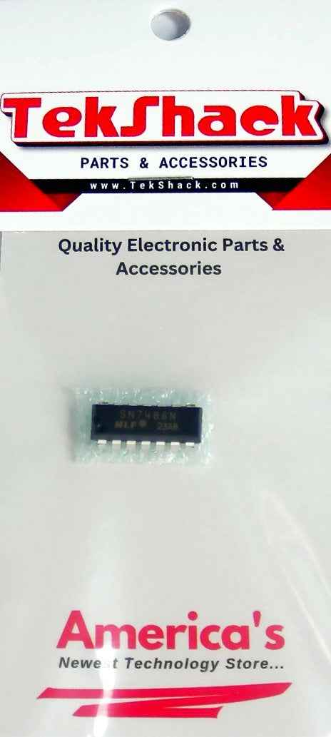 SN7486N IC GATE XOR 4CH 2-INP 14DIP TekShack