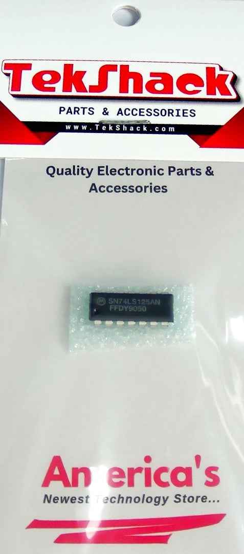 SN74LS125AN IC BUF NON-INVERT 5.25V 14DIP TekShack