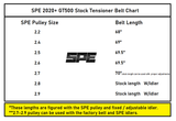 SPE Motorsport 2023+ Raptor R Pulley Kit w/Titanium Hub & Install Tools