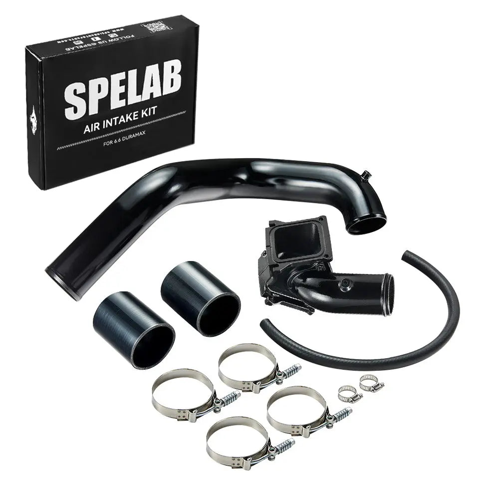 3" Cold Side Intercooler Pipe & Y-Bridge Kit for 2006-2010 6.6 LBZ LMM Duramax Diesel | SPELAB SPELAB