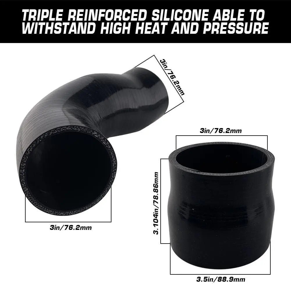 Cold Side Intercooler Pipe Kit for 2011-2019 6.7 Powerstroke Diesel Ford F250 F350 F450 | SPELAB