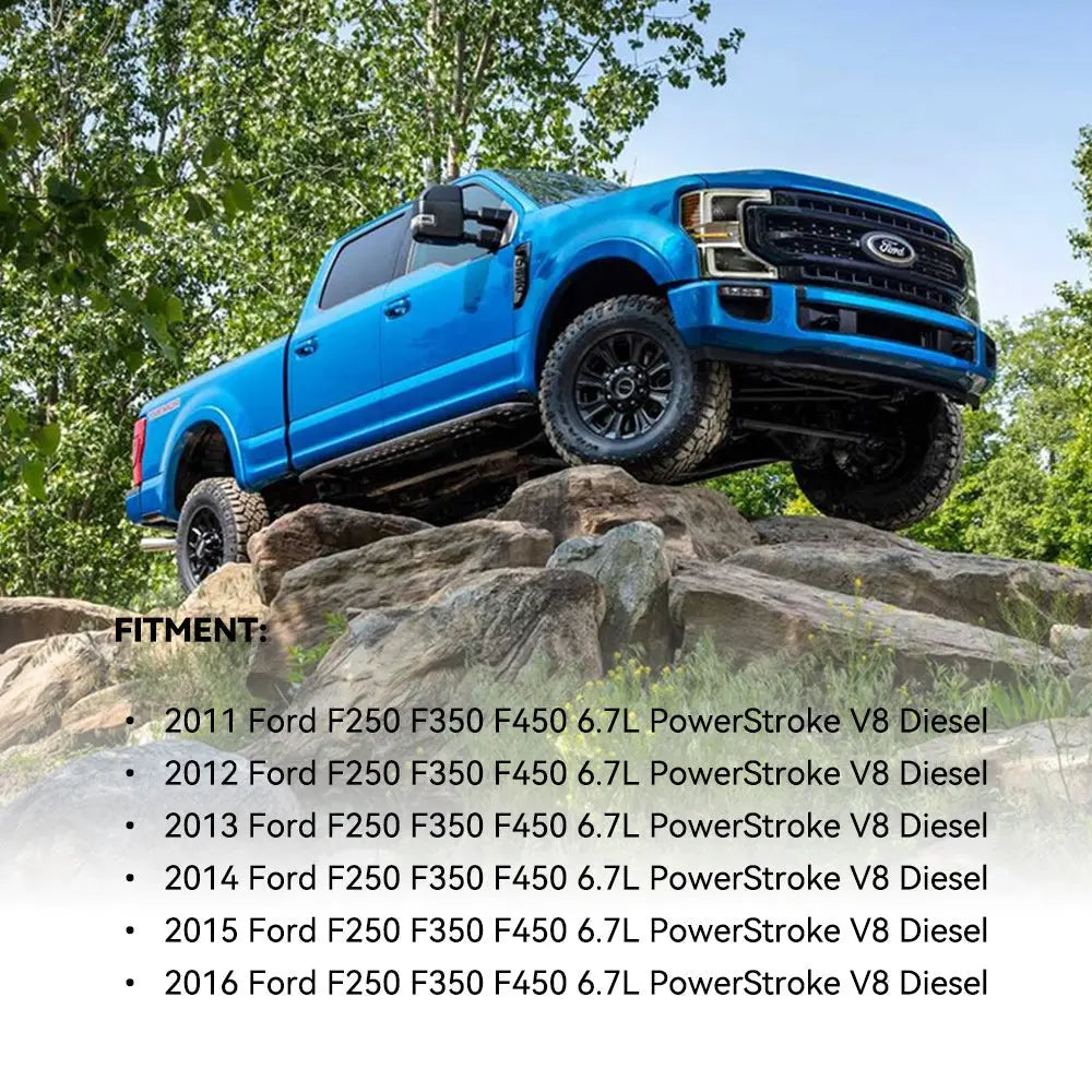 Hot Side Intercooler Pipe Kit for 2011-2016 6.7 Powerstroke Diesel Ford F250 F350 F450 | SPELAB SPELAB