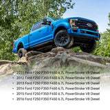 Hot Side Intercooler Pipe Kit for 2011-2016 6.7 Powerstroke Diesel Ford F250 F350 F450 | SPELAB SPELAB