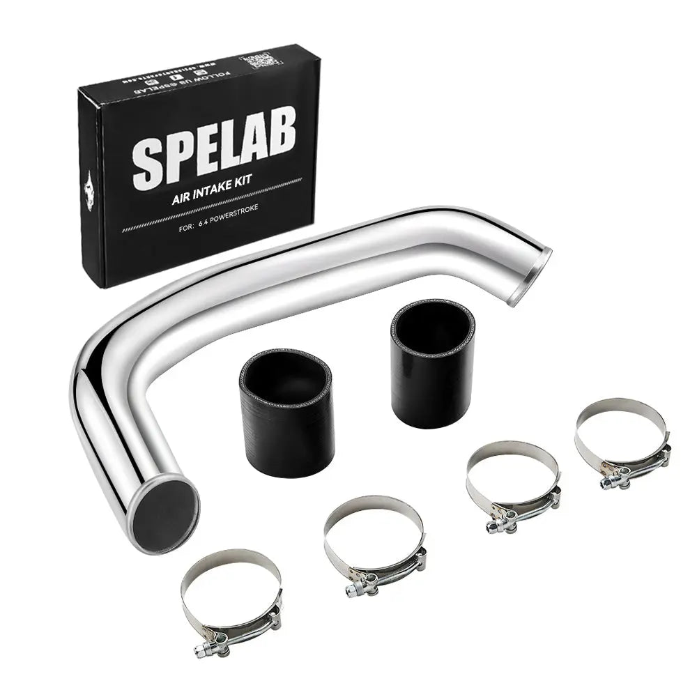 Cold Side Intercooler Pipe Kit for 2008-2010 6.4 Powerstroke Diesel Ford F250 F350 F450 F550 | SPELAB