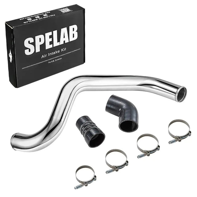 Hot Side Intercooler Pipe Kit for 2004.5-2010 6.6 LLY LBZ LMM Duramax Diesel | SPELAB SPELAB