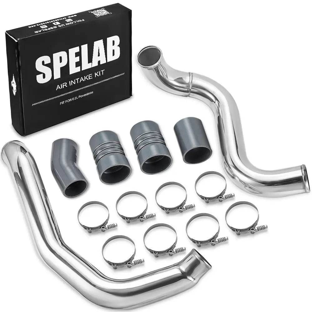 Intercooler Pipe Kit for 2003-2007 6.0 Powerstroke Diesel Ford F250 F350 F450 F550 | SPELAB