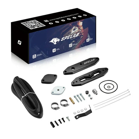 SPELAB 2011-2025 Ford 6.7L Powerstroke Diesel EGR Delete Kit w/Coolant Bypass Black