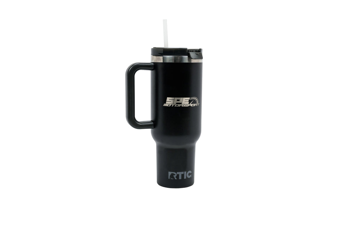 SPE Motorsport 40oz RTIC Road Trip Tumbler