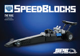 SpeedBlocks "SPE Rail— 6.7L Powerstroke Powered Dragster" Interlocking Brick Kit