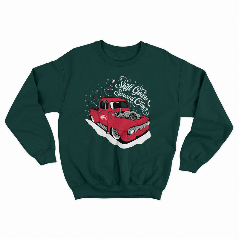 SPE Motorsport Christmas Sweatshirt - "The Little Red Truck"