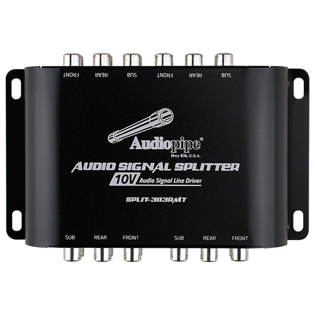 Audio Signal Splitter (SPLIT-3113RMT） Audiopipe