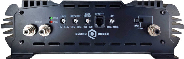SOUNDQUBED Q1-4500 Q Series V2 4500 Watts Monoblock Amplifier
