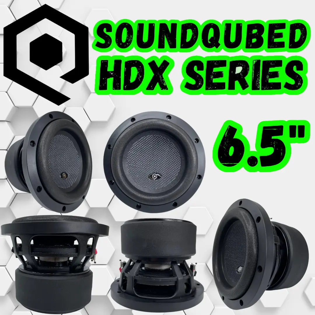 SoundQubed HDX 6.5 6.5-Inch Car Subwoofer