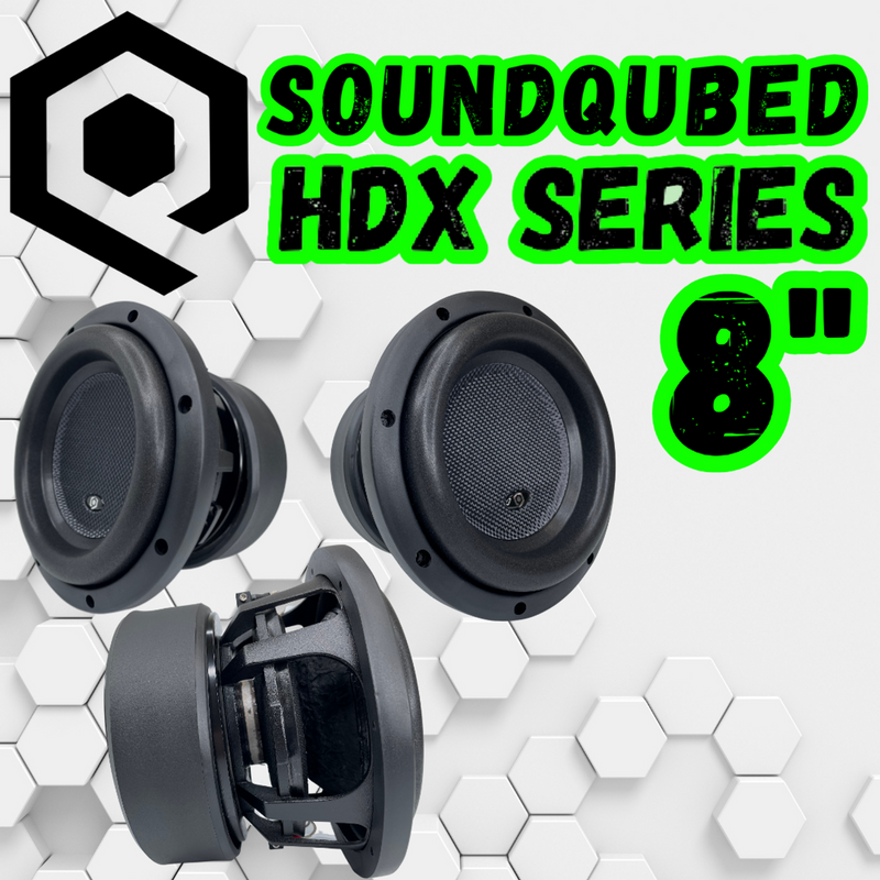 SOUNDQUBED 8" HDX Subwoofer