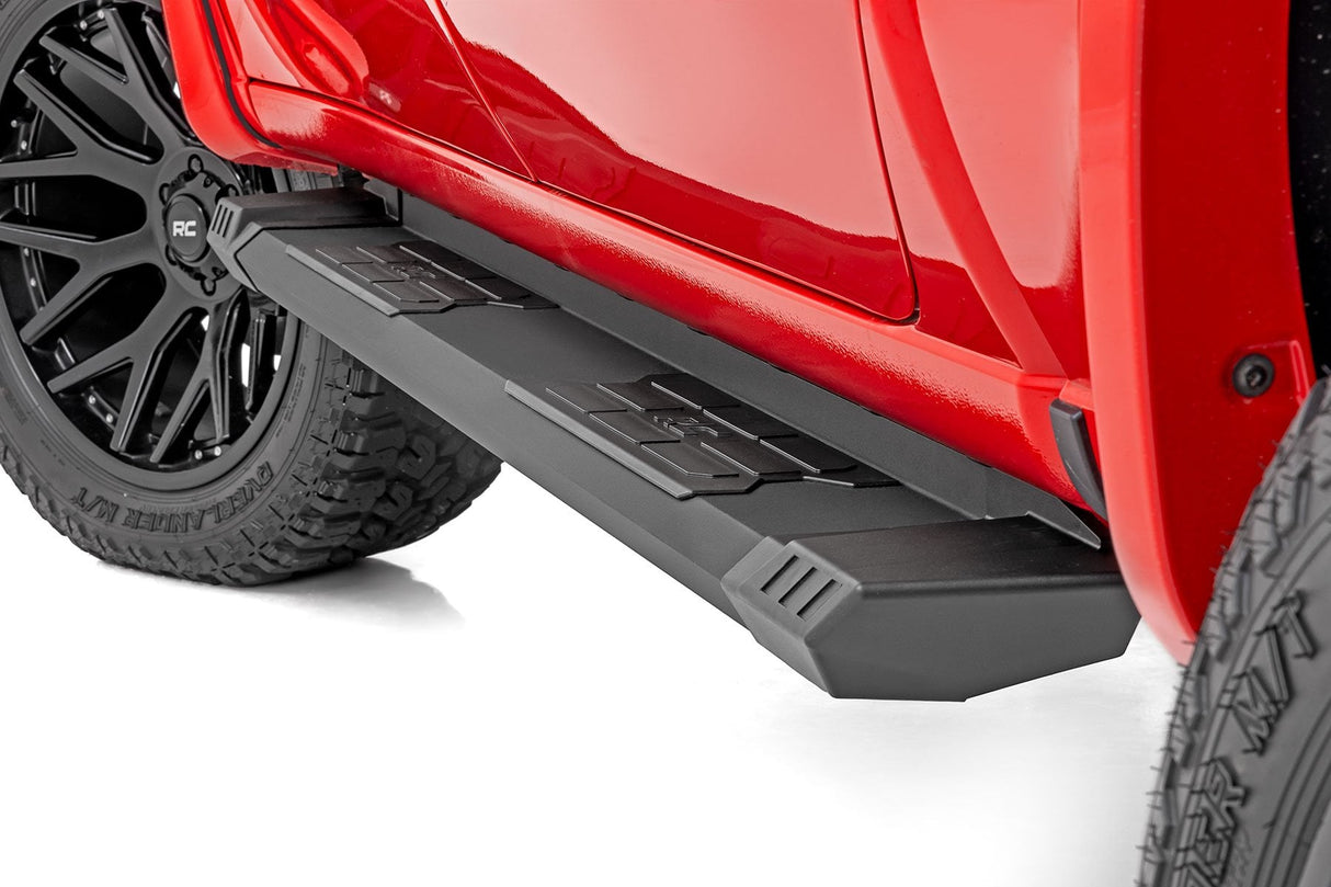 HD2 Aluminum Running Boards Ext Cab Silverado/Sierra 1500/2500HD (99-06 & Classic) Rough Country