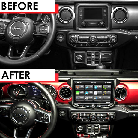 Stinger HEIGH10 10" Radio Fully Integrated Kit W/ Vehicle And Off-Road I '18-'23 Jeep JL Wranglers/ '20-'23 Jeep JT Gladiators