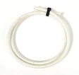 SRML WHITE 10 AWG FIBER GLASS BRAID APPLIANCE HI TEMP WIRE MOTOR LEAD AC/DC WIRE AND SUPPLY