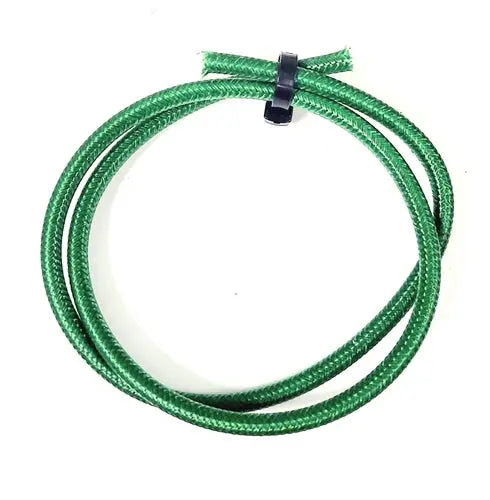 SRML GREEN 10 AWG FIBER GLASS BRAID APPLIANCE HI TEMP WIRE MOTOR LEAD AC/DC WIRE AND SUPPLY