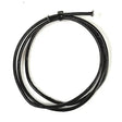 SRML BLACK 16 AWG FIBER GLASS BRAID APPLIANCE HI TEMP WIRE MOTOR LEAD PER FT AC/DC WIRE AND SUPPLY