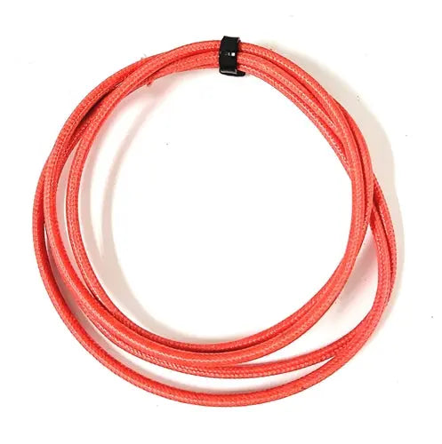 SRML RED 16 AWG FIBER GLASS BRAID APPLIANCE HI TEMP WIRE MOTOR LEAD AC/DC WIRE AND SUPPLY