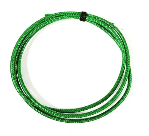 SRML GREEN 16 AWG FIBER GLASS BRAID APPLIANCE HI TEMP WIRE MOTOR LEAD AC/DC WIRE AND SUPPLY