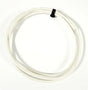 SRML WHITE 18 AWG FIBER GLASS BRAID APPLIANCE HI TEMP WIRE MOTOR LEAD AC/DC WIRE AND SUPPLY