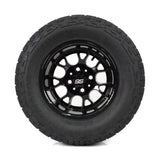 SS Wheels Alpha 12x7 Gloss Black & X Comp X/T Tire Package