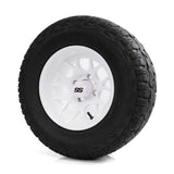 SS Wheels Alpha 12x7 Gloss White & X Comp X/T Tire Package