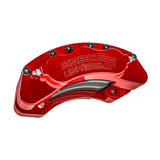 American Made B6-Brawler Direct Fit Billet Aluminum Rear Caliper Upgrade Kit. Red A414-21R