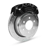 American Made B6-Brawler Direct Fit Billet Aluminum Rear Caliper Upgrade Kit. Black A414-21BLK