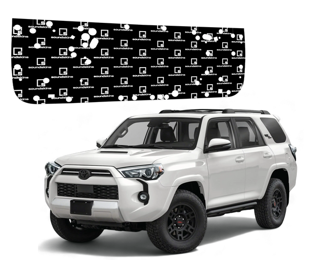 SoundSkins | 2010-2024 Toyota 4Runner Tailgate Sound Deadening Vehicle Specific Kit | SSK-4RNR-HATCH | 3 Layers (Acoustic Foam, Foil, Rubber Butyl), 10.27 sq ft SoundSkins Global