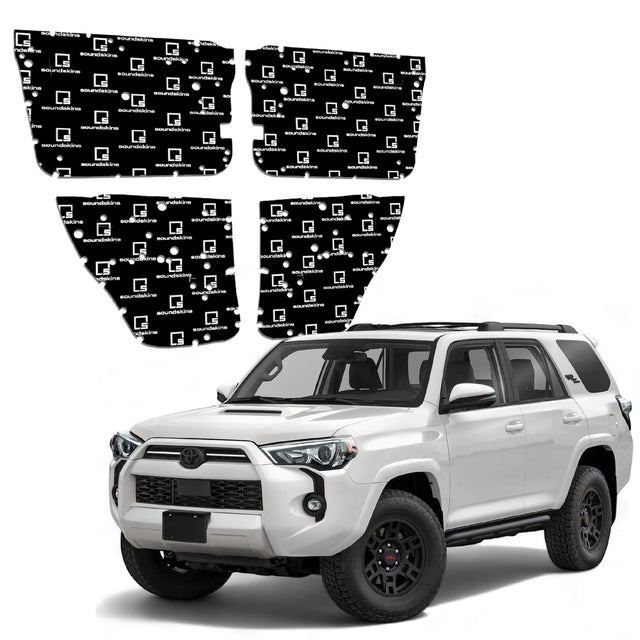 SoundSkins | 2010-2024 Toyota 4Runner 4-Door Sound Deadening Vehicle Specific Kit | SSK-4RNR | 3 Layers (Acoustic Foam, Foil, Rubber Butyl), 23 sq ft SoundSkins Global
