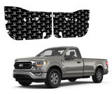 SoundSkins | 2021+ Ford F-150 2-Door Sound Deadening Vehicle Specific Kit | SSK-F1502DRV3 | 3 Layers (Acoustic Foam, Foil, Rubber Butyl), 16 sq ft SoundSkins Global