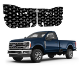 SoundSkins | 2023+ Ford Super Duty 2-Door Sound Deadening Vehicle Specific Kit | SSK-F2502DRV2 | 3 Layers (Acoustic Foam, Foil, Rubber Butyl), 16 sq ft SoundSkins Global