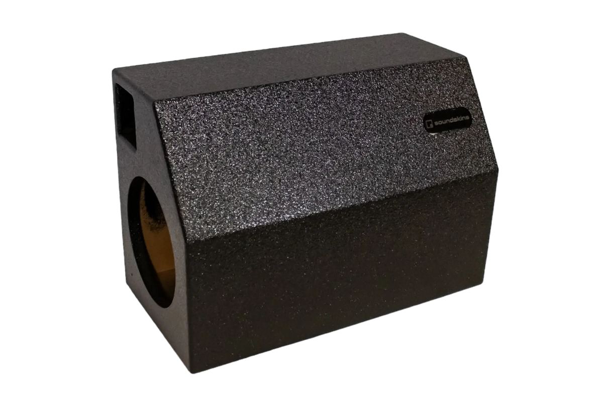 SoundSkins Enclosures | Ford Single Cab Single 8" Ported - Premium USA Made Subwoofer Box with Bed Liner Spray Finish SoundSkins Global