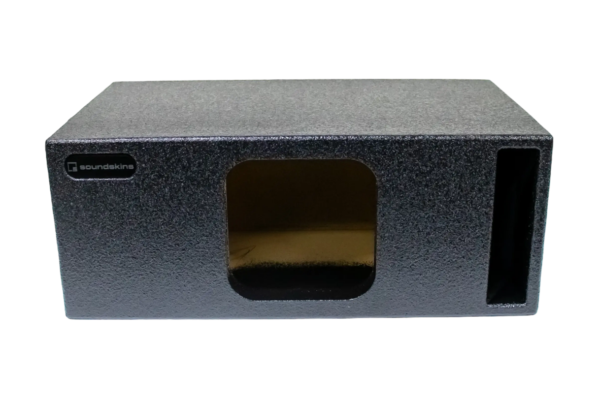 SoundSkins SPL Enclosures | Universal Single 8" Ported XL SPL - Premium USA Made Subwoofer Box with Bed Liner Spray Finish SoundSkins Global