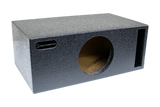SoundSkins SPL Enclosures | Universal Single 8" Ported XL SPL - Premium USA Made Subwoofer Box with Bed Liner Spray Finish SoundSkins Global