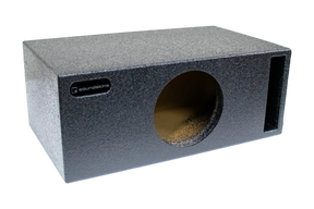 SoundSkins SPL Enclosures | Universal Single 8" Ported XL SPL - Premium USA Made Subwoofer Box with Bed Liner Spray Finish SoundSkins Global