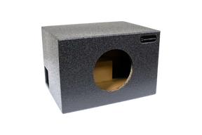 SoundSkins Enclosures | Universal Single 8" Ported - Premium USA Made Subwoofer Box with Bed Liner Spray Finish SoundSkins Global