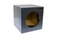 SoundSkins Enclosures | Universal Single Sealed 10" - Premium USA Made Subwoofer Box with Bed Liner Spray Finish SoundSkins Global