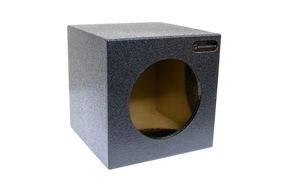 SoundSkins Enclosures | Universal Single Sealed 10" - Premium USA Made Subwoofer Box with Bed Liner Spray Finish SoundSkins Global