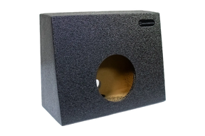 SoundSkins Enclosures | Single 8" Angled Truck Wedge Pair - Premium USA Made Subwoofer Box with Bed Liner Spray Finish SoundSkins Global