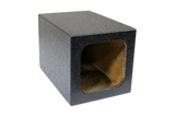 SoundSkins Enclosures | Universal Single Sealed 8" - Premium USA Made Subwoofer Box with Bed Liner Spray Finish SoundSkins Global